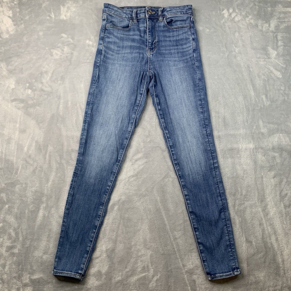 American Eagle Women's Jeans 2 Regular Super Hi-Rise Jegging Next Level Stretch